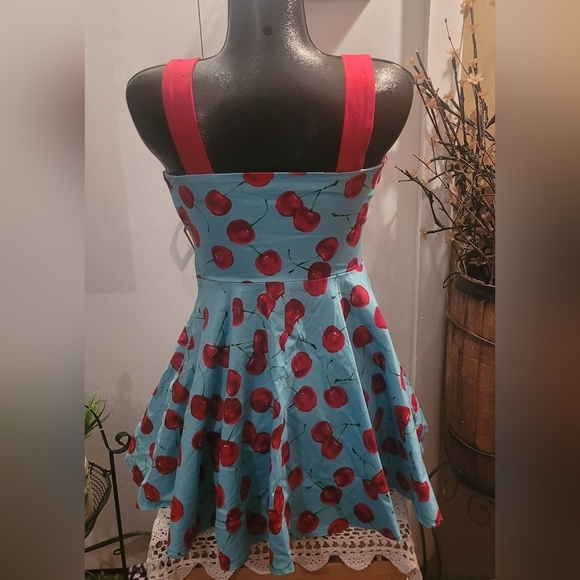 Golightly vintage style swing dress Sz.S - Picture 4 of 5